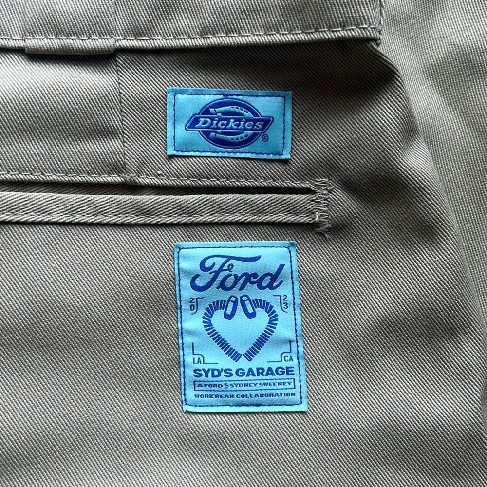 Sydney Sweeney Dickies Brand Khakis